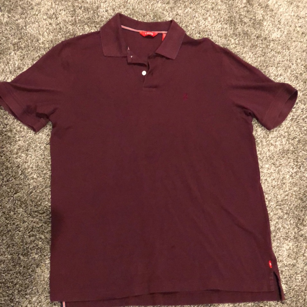 Dark red Men’s polo